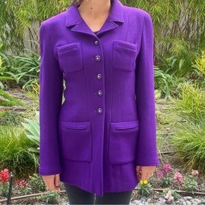 Chanel Vintage Runaway 1995 Fall/Winter 95A Jacket US8